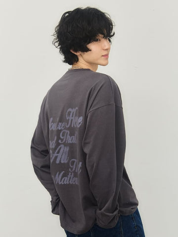 ALL THAT Henley Neck Long Sleeve T-Shirt